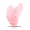Rose Quartz Gua Sha Tool for Face & Neck Sculpting