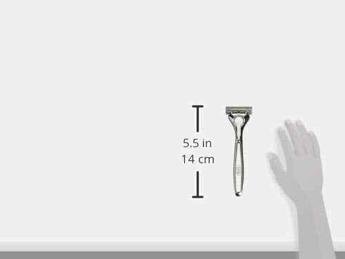 Schick Quattro Titanium 4-Blade Razors for Men | 1 Mens Razor Handle and 16 Refill Blades for Shaving