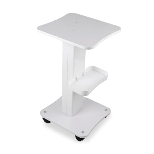 3-Tier Salon Rolling Cart with Lockable Wheels & Storage