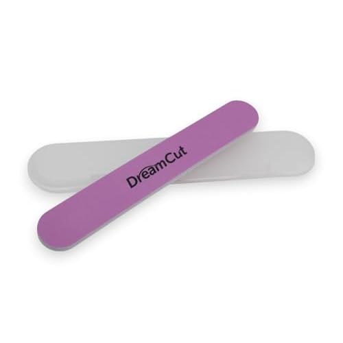 DreamCut Nail File with Case ? Portable Emery Board for Smooth & Precise Nail Shaping ? Compact & Travel-Friendly