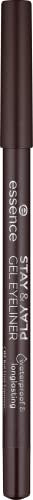 Essence Stay & Play Gel Eyeliner Pencil 02 But First Espresso – Vegan, Waterproof