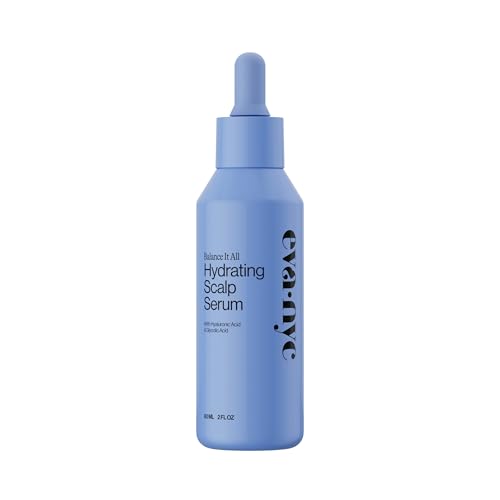 Eva NYC Hydrating Scalp Treatment Serum - Hyaluronic Acid & Glycolic Acid - 2 fl oz