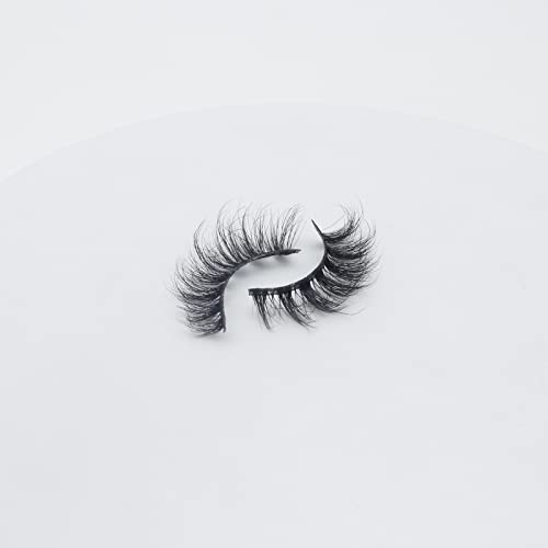 Mebver Cat Eye Lashes - Faux Mink False Eyelashes, 7 Pairs