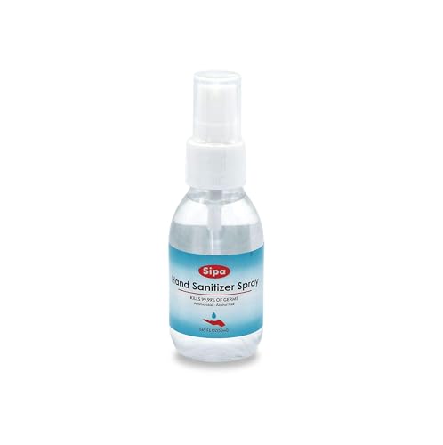 SIPA 1.69oz Pack of 25 Citrus Scent Hand Sanitizer Spray Travel Size
