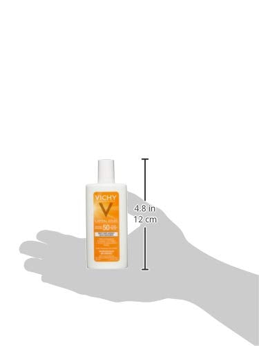 Vichy Capital Soleil Face Sunscreen SPF 50, Anti Aging Travel Size Sunblock for Face with UVA and UBA Sun Protection, Daily Face Sunscreen for Sensitive Skin, Oxybenzone Free,