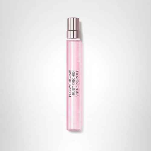 Viktor&Rolf - Flowerbomb Ruby Orchid Eau de Parfum - Women's Perfume - Floral & Fruity - With Notes of Vanilla & Peach - 0.34 Fl Oz - Travel Size