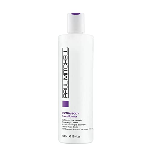 Paul Mitchell Extra-Body Conditioner, Detangles + Volumizes, For Fine Hair, 16.9 fl. oz.