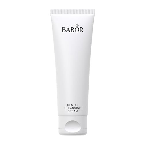BABOR Gentle Cleansing Cream for Dry and Sensitive Skin, Especially Mild, Skin-friendly and Creamy Cleansing Lotion, Vegan Formula, Gentle Cleansing Milk, 1 x 200 ml