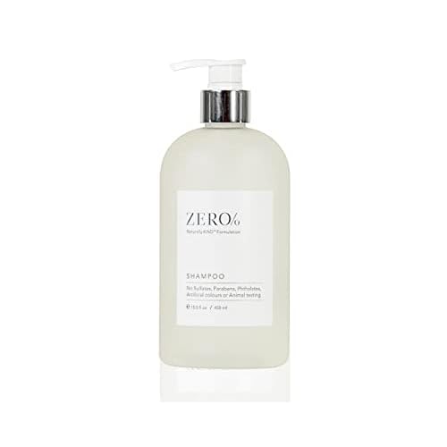 Gilchrist & Soames Zero% Unisex Shampoo ? Natural, Sulfate Free, Paraben Free, Cruelty Free Formula for All Hair Types, Gentle Hair & Scalp Cleansing with Fresh Botanical Scent, 15.5 oz