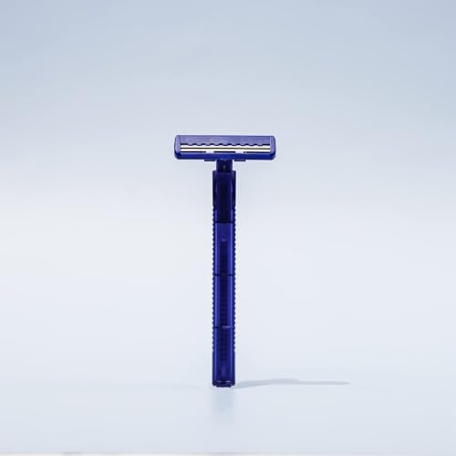 Dorco Fresh Twin Blade Disposable Razors for Men (60 Counts) ? Smooth & Comfortable Shave for Men and Women, Non-Slip Handle, Ideal for Sensitive Skin & Travel