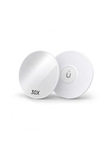 30x Magnetic Magnifying Mirror for Makeup & Travel