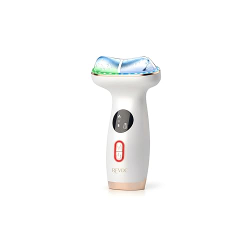 Hot Cold Gua Sha Facial Massager with 7 LED Red Light
