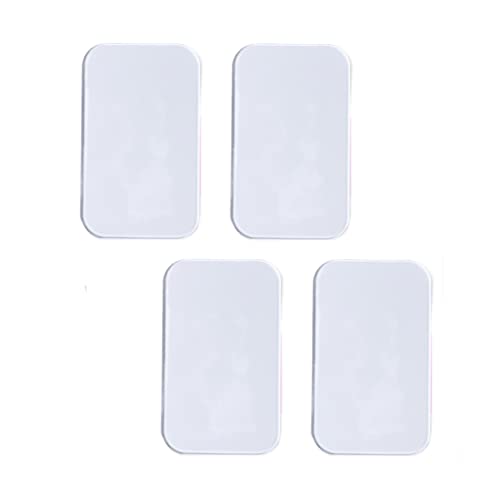 4Pc Clear Silicone Eyelash Extension Holder Pads