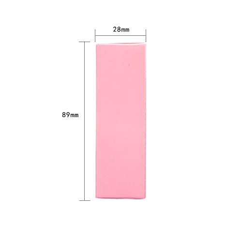 50 Pcs Pink Lip Gloss Boxes 28x28x89mm Cosmetic Packaging