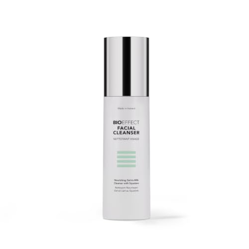 BIOEFFECT Facial Cleanser for Dry Skin – Gentle Face Wash with Squalane, 4oz