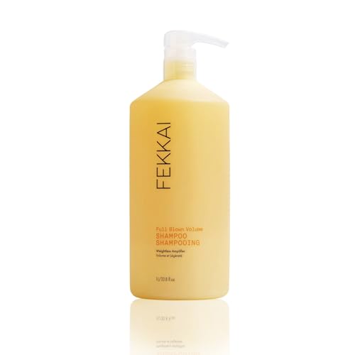 Fekkai Full Blown Volume Shampoo - 1 Liter - Adds Lift & Body for Lasting Volume For Fine or Flat Hair - Vegan, Cruelty-Free
