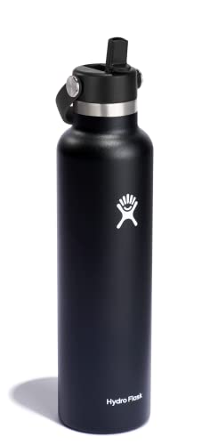 Hydro Flask Standard Flex Straw Cap Black 24 Oz