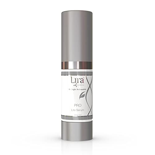 Lira Clinical PRO Lite Serum ? Discoloration Correcting Face Serum for Women ? Dark Spot Remover with Vitamin C & Hyaluronic Acid ? Pore Tightening & Hydrating Skincare ? Professional Facial Care