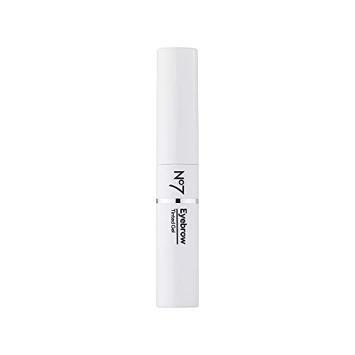 No7 Beautiful Eyebrows Gel - Black - Contains Pink Pepper Extract for Fuller, Darker Eyebrows - Flexible Brow Gel for Shaping & Filling Brows (3.7ml)