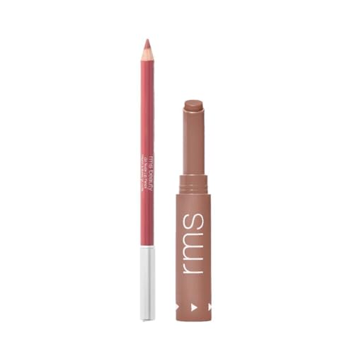 RMS Beauty Go Nude Lip Pencil in Morning Dew and Nude Legendary Serum Lipstick in Jayne