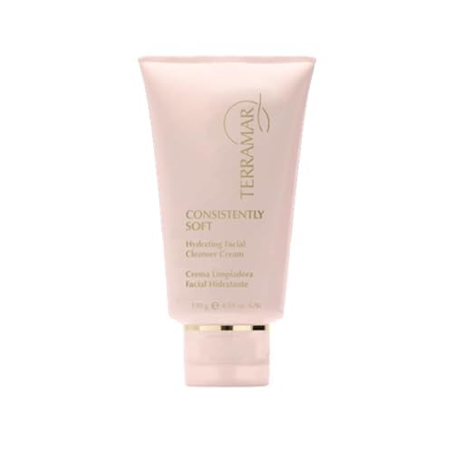 Terramar Consistently Soft Hydrating Facial Cleanser - Gentle Cream Face Wash, Removes Impurities, Leaves Skin Soft & Radiant, For Dry/Sensitive Skin