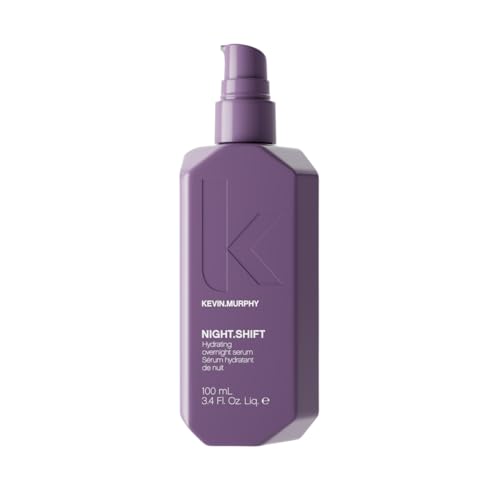 KEVIN.MURPHY NIGHT.SHIFT - Lightweight Overnight Hair Serum - Supports Hydration & Softness - Hair Treatment Includes Hyaluronic Acid & Australian Kakadu Plum - 100 mL / 3.4 fl oz