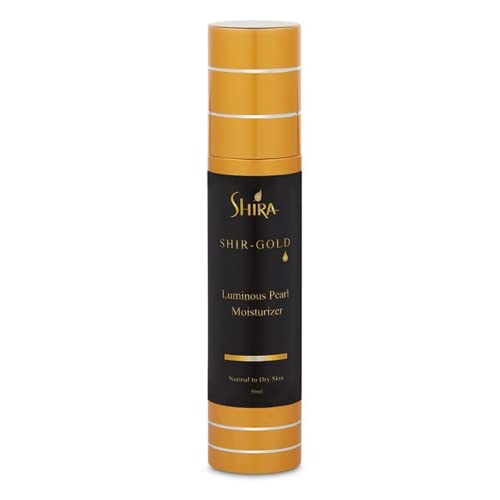Shira Shir-Gold Luminous Pearl Moisturizer (50ml) Contians Hyaluronic Acid Improves Skin QualityLeaves Skin HydratedSoftNourished Suits on Normal to Dry Skin Types.