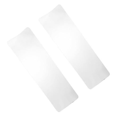 Hair Highlighting Board 2 Pack - 15.7x4.7in Clear Dye Paddle