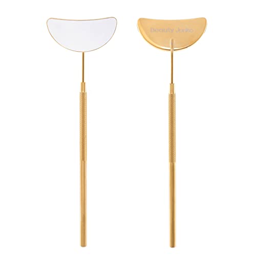 Large Half Moon Eyelash Extension Mirror - Professional Lash Inspection Tool