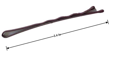 Lemeilleur Ouchless Bobby Pins, 2.4 Inch Crimped Hair Pins, 100 Count