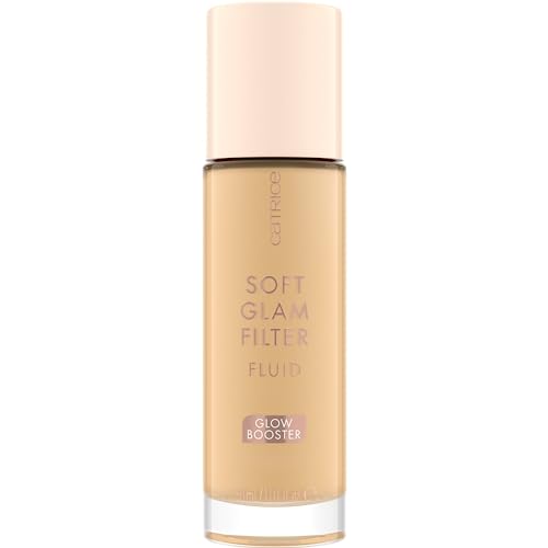 Catrice | Soft Glam Filter Fluid | Luminous Make Up Base & Highlighter for Radiant Complexion | With Vitamin E & Squalene | Vegan & Cruelty Free (20 | Light - Medium)