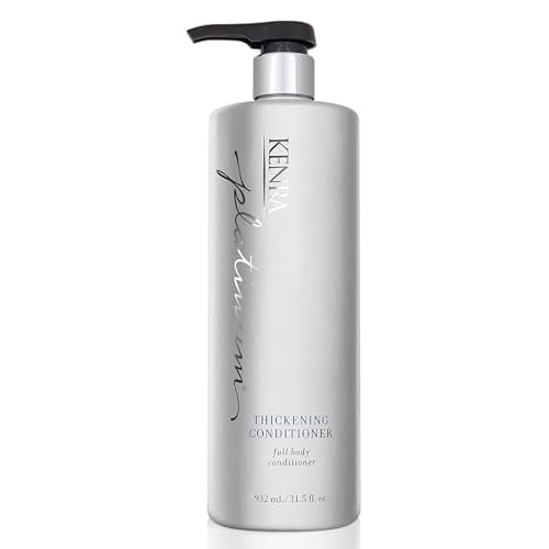Kenra Platinum Thickening Conditioner | Provides Nourishment & Delivers Shine | Increases Thickness & Volume | Body & Fullness | Protects Against Humidity | All Hair Types
