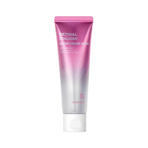 Retinal Collagen Glow Cream Pack 1.69 fl.oz / 50 ml | Nourishing & Hydrating Sleeping Mask