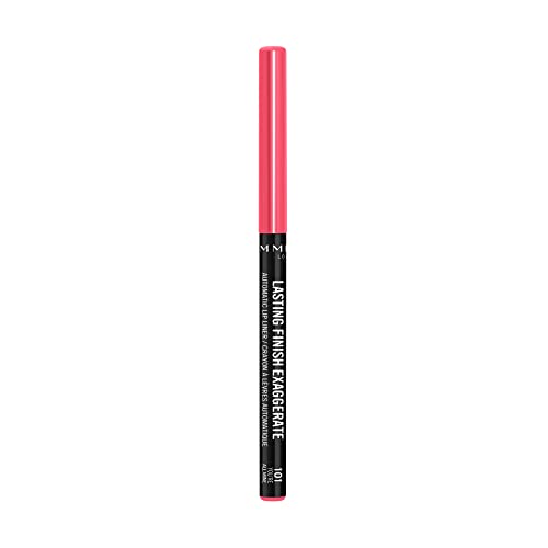 Rimmel Lasting Finish Exaggerate Automatic Lip Liner - Rich, Smooth Formula for Long Lasting Lip Looks - 101 You're All Mine, .01oz