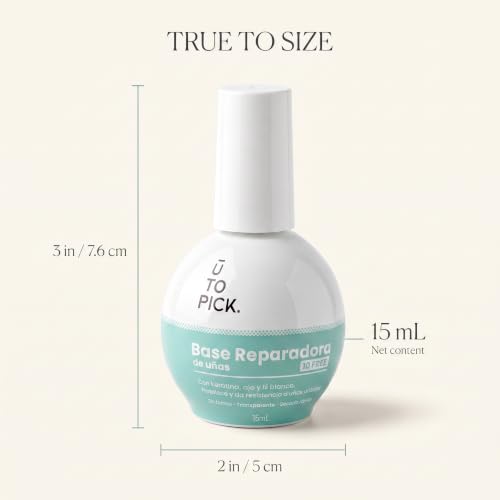 UTOPICK Nail Hardener & Strengthener with Keratin & Garlic - 0.5 fl oz