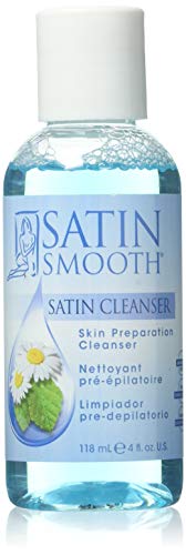 Satin Smooth Satin Cleanser Skin Preparation Cleanser, 4 oz