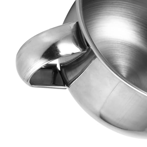 Shaving Soap Bowl, Shaving Mug, Stainless Steel Soap Bowl with Handle for Man