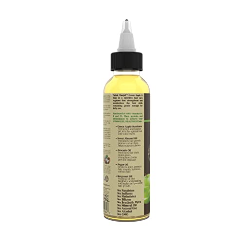 Taliah Waajid Green Apple & Aloe Nutrition Apple Seed Hair Oil, 4 oz