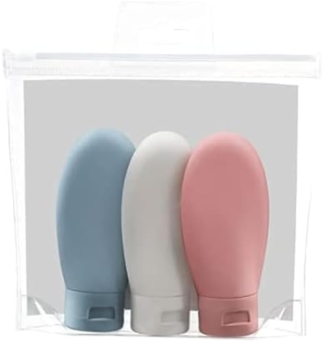 Travel Bottle Set 60ml - 3 Piece Leak Proof Refillable Containers