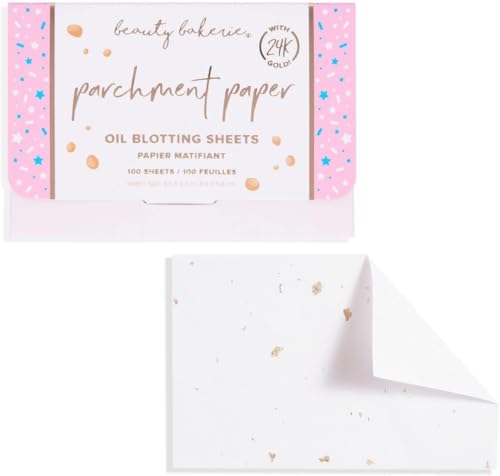 Beauty Bakerie Oil Blotting Sheets for Face, 100 Sheets
