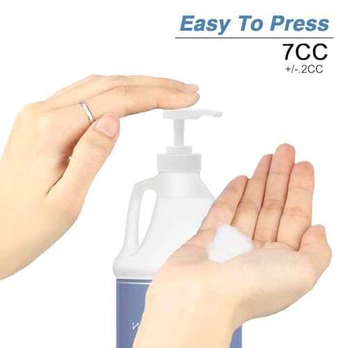 Amorix 4 Pack Gallon Jug Pump Dispenser 38-400 White