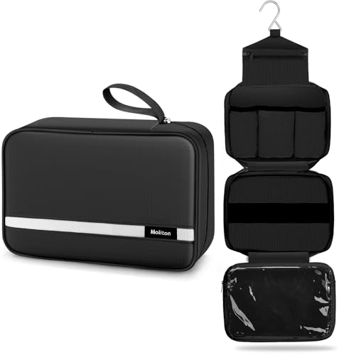 Maliton Hanging Toiletry Bag with 4 Compartments