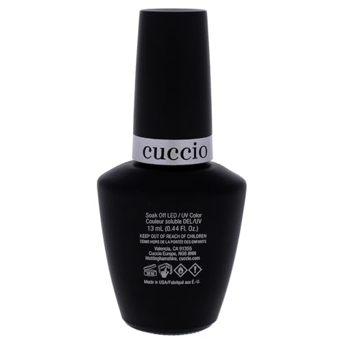 Cuccio - Veneer Gel Nail Polish - Pirouette - Soak Off Lacquer for Manicures & Pedicures, Full Coverage - Long Lasting, High Shine - Cruelty, Gluten, Formaldehyde & Toluene Free - 0.43 oz