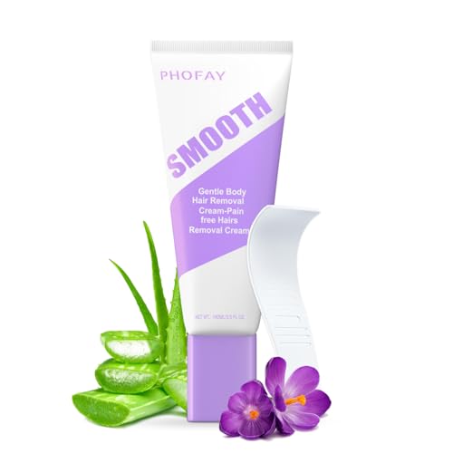 Hair Removal Cream for Men and Women - 3.5 Ounce, Sensitive Skin Formula