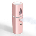 Nano Facial Steamer with Mirror, USB Rechargeable Mist Sprayer