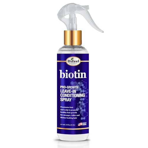 Difeel Elevated Biotin Pro-Growth Leave in Conditioning Spray 8 oz.