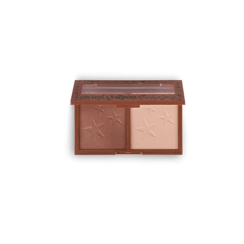 W7 Hollywood Bronze & Glow Bronzer Highlighter Duo