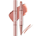 FOCALLURE Dual-Ended Lip Liner & Lipstick 2-in-1 - NU01 Coral