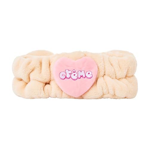 The Cr?me Shop Boba Bears 3D Teddy Headyband | Spa Headband | Headband for Washing Face | Skincare Headbands | Headbands for Women (Milk Tea Cloud)