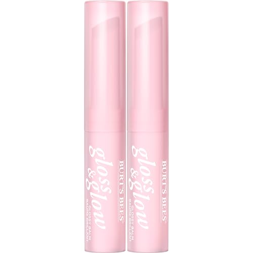 Burt's Bees Gloss and Glow Glossy Balm, Chai Time, 2 Pack